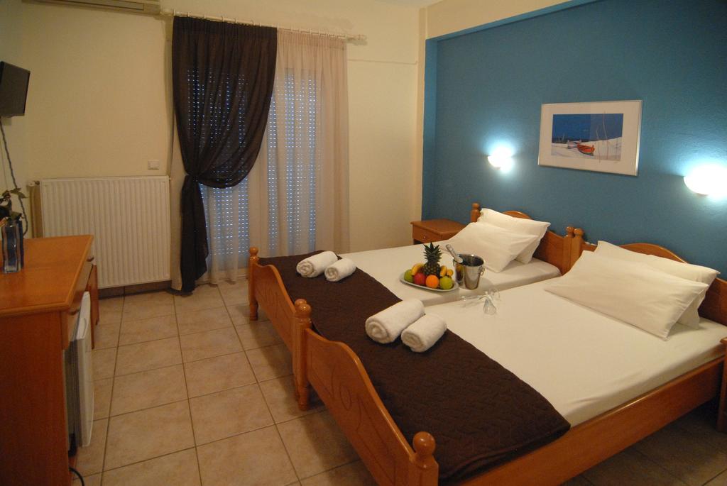 Apollon Hotel Paralía Zimmer foto